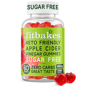 Fit Apple Cider Vinegar Gummies 1000mg 60 Gummies