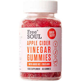 FreeSoul Apple Cider Vinegar Gummies 1000mg 60 Capsules