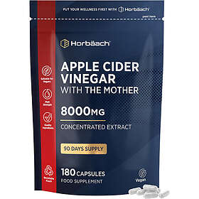 Horbaach Apple Cider Vinegar Capsules 8000mg 180 Capsules