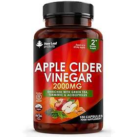 NEW Apple Cider Vinegar 2000mg 180 Capsules
