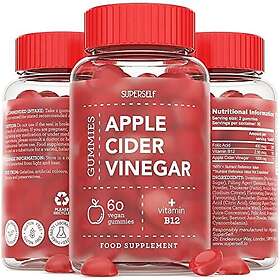 SuperSelf Apple Cider Vinegar Gummies 1000mg 60 Gummies