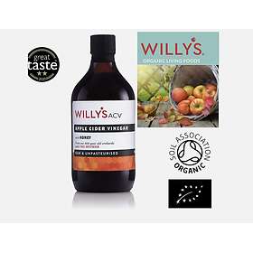 Willy's Organic Live Apple Cider Vinegar With Mother 500ml