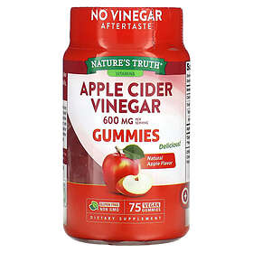 Nature's Apple Cider Vinegar 600mg 75 Gummies
