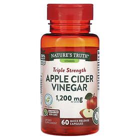 Nature's Truth Apple Cider Vinegar 1200mg 60 Capsules