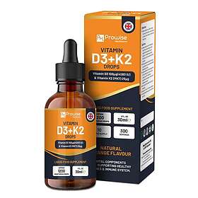 Prowise Vitamin D3 4000IU K2 MK7 25µg 30ml Liquid Drops