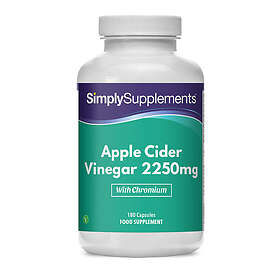 Simply Supplements Apple Cider Vinegar 2250mg 180 Capsules