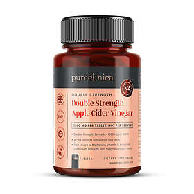 Pureclinica Apple Cider Vinegar 1000mg 180 Tablets
