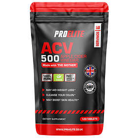ProElite Apple Cider Vinegar 500mg 120 Tablets