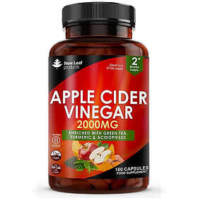 Safety First Aid Apple Cider Vinegar 2000mg 120 Capsules