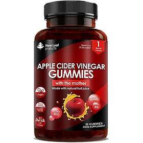 NEW LEAF PRODUCTS Apple Cider Vinegar Gummies High Strength Vitamin B12 100 pcs