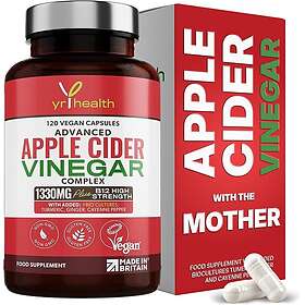 yrhealth Apple Cider Vinegar Capsules Max Strength 120 Capsules
