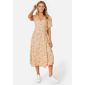 Vila Vmcharlotte S/S Omslagskjole Midi