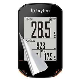 CaseOnline PET Film Näytönsuoja laitteelle Bryton Rider 320 E (2-pack)