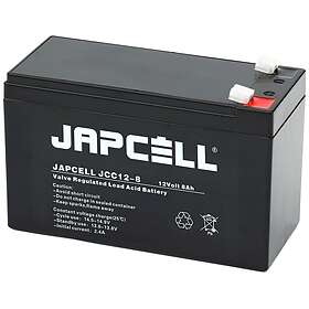 Japcell JCC12-8 12V 8Ah AGM Batteri