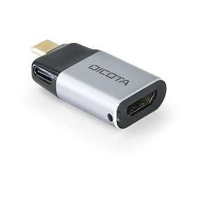 Dicota D32047 Adaptateur USB-C Mâle vers HDMI Femelle 4K60Hz Alimentation USB 10