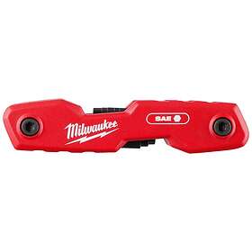 Milwaukee 4932493614 Taitettava Kuusiokoloavainsarja 8pcs
