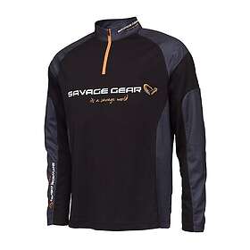 Savage Gear Tournament Gear 1/2 Zip XL Svart