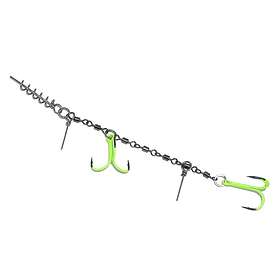 Armada Pike Rig 5+2 #2/0 Chartreuse