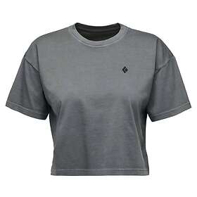 Black Diamond Diamond Crop Short Sleeve T-shirt (Dame)
