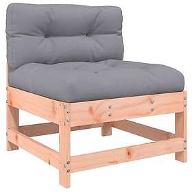 vidaXL Canapé Central 3 pièces Marron