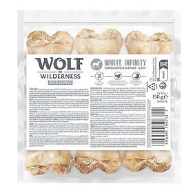 Wolf of Wilderness White Infinity Tygeben Hestelæder 3x12cm