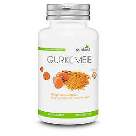 Sunkost Gurkemeie 120 Tablets