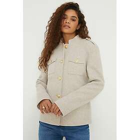 Dorothy Perkins Tall Wool Look Military Coat (Women's)
