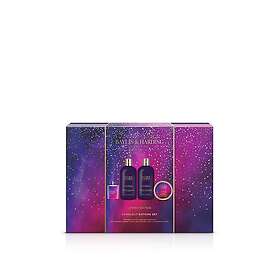 Baylis & Harding Midnight Fig & Pomegranate Luxury Candlelit Bathing Gift Set