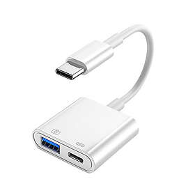 SiGN SN-USBC2I1CAM USB-C till USB & Kamera Adapter