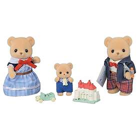 Sylvanian Families Biscuit Bear Family Playset 5851