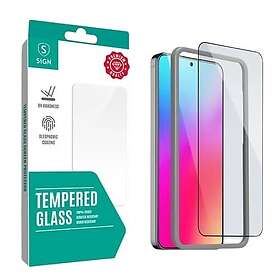 SiGN Karkaistu lasinen näytönsuoja laitteelle Samsung Galaxy S25 (Mounting Frame