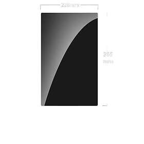 INF Skærmbeskytter til 16-22 Tesla Model X/S Navigationsdisplay