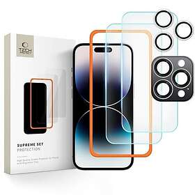 Tech-Protect Supreme Härdat glas skärmskydd för iPhone 16 Pro Max (3-pack)