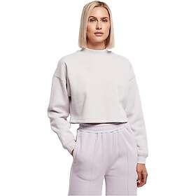 Urban Classics TB4560 Cropped Oversized Sweat High Neck Crew Sweatshirt (Women's