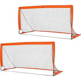 Northix Fotbollsmål Set Of 2 Mini Goals Foldable