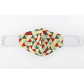 BELYO BMHR045 Hygienisk Återanvändbar Mask Färgtrianglar