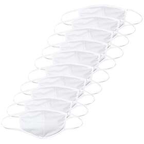 FM London MSK10TR Återanvändbar Tygmask 10 Pack