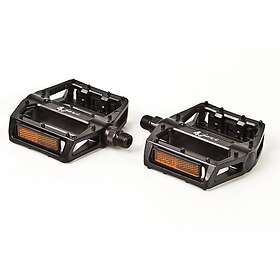 4-Jeri Pro-Style Platform Pedals Black