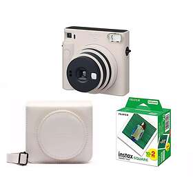 Fuji Fujifilm Instax SQUARE SQ1 + Case Och Film Bundle