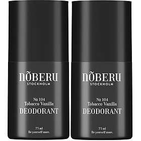 Noberu Stockholm No 104 Tobacco Vanilla Deodorant 2x75ml