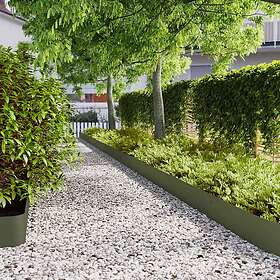 vidaXL Bordure de Jardin Acier Laminé à Froid 20x103cm 10pcs 860157