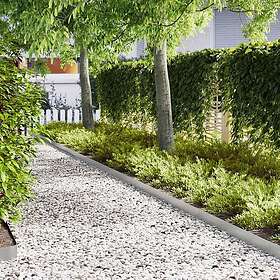 vidaXL Bordure de Jardin Acier Galvanisé 100x0.05x20cm 50pcs 865941