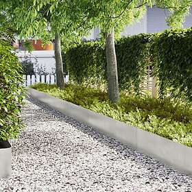 vidaXL Bordure de pelouse Acier Inoxydable 100x0.05x30cm 50pcs 3335792