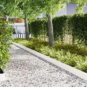 vidaXL Bordure de Jardin Acier 100x0.05x20cm 50pcs 3335775