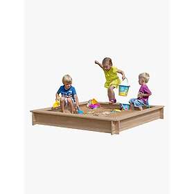 Nordic Play Sandkasse Lærk 150x150 cm