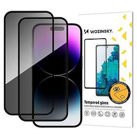 Wozinsky Privacy Glass Hærdet glas skærmbeskytter til iPhone 17 Pro Max (2-pack)