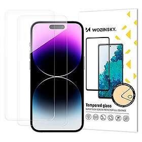 Wozinsky Hærdet glas skærmbeskytter for iPhone 17 Pro/16 Pro (2-pack)