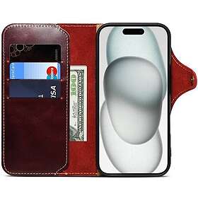 Denior Nahka Lompakko Kotelo laitteelle iPhone 17 Pro