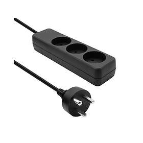 MicroConnect 3-vägs Grenuttag 3m MC-EDBGRU0303B