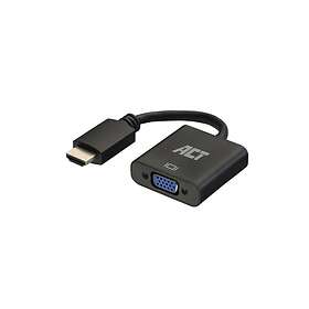 Act. AC7535 HDMI Typ A (Standard) till VGA (D-Sub) Adapter 0,23m
